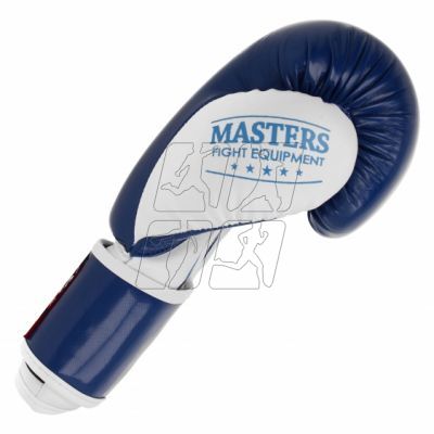 4. Rękawice bokserskie Masters Rpu-PZKB 011001-02 10 oz