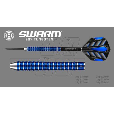 3. Rzutki Harrows Swarm 90% Steeltip HS-TNK-000013891