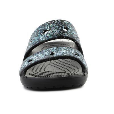 2. Klapki Crocs Classic Glitter Sandal Jr 207788-0C4