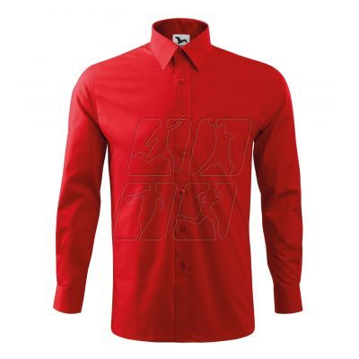 3. Koszula Malfini Style LS M MLI-20907 czerwony