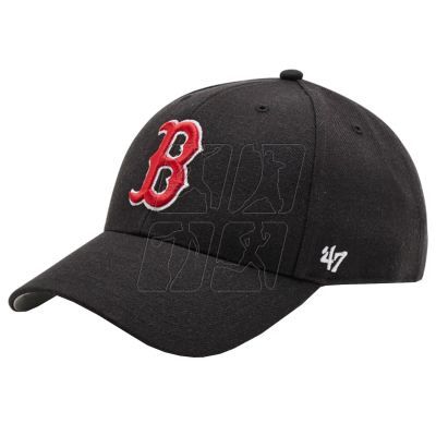 4. Czapka 47 Brand MLB Boston Red Sox MVP Cap B-MVP02WBV-BKF