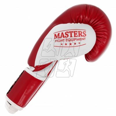 3. Rękawice bokserskie Masters Rpu-PZKB 011001-02 10 oz