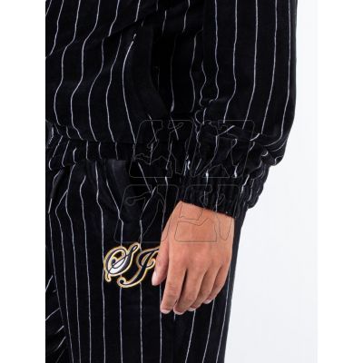 6. Spodnie Sean John Vintage Pinstripe Velours Trackpants M 6004556