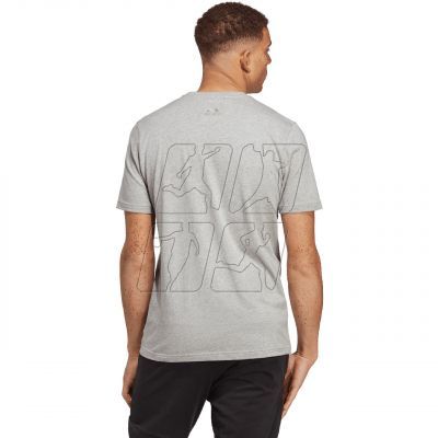 8. Koszulka adidas Essentials Single Jersey Linear Embroidered Logo Tee M IC9277
