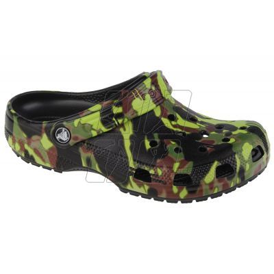 5. Klapki Crocs Classic Spray Camo Clog Jr 208305-001