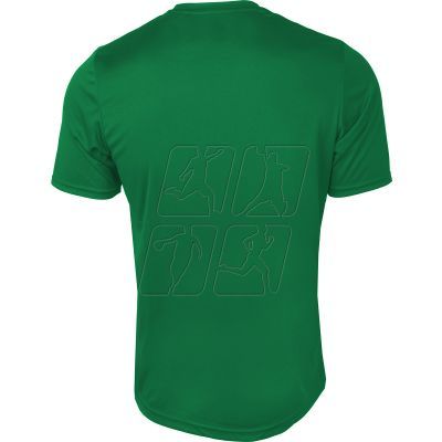 Koszulka piłkarska Joma Combi chłopięca koszulka z krótkim rękawem, regularny krój nie krępuje ruchów, lekka i przyjemna w dotyku, kolor zielony