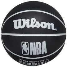 Piłka do koszykówki Wilson NBA Dribbler Miami Heat Mini Ball WTB1100PDQMIA
