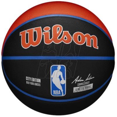 Piłka do koszykówki Wilson NBA Team City Collector New York Knicks Ball WZ4016420ID