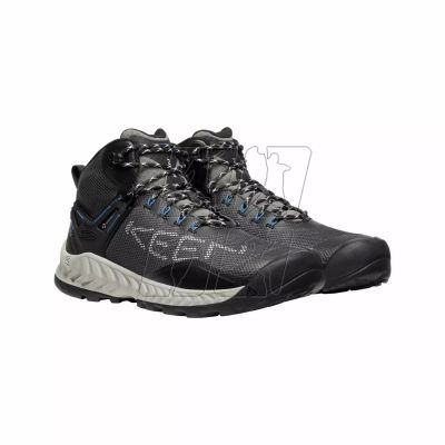 2. Buty KEEN NXIS EVO MID WP MAGNET/BRIGHT COBALT M KE-1026108