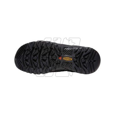 6. Buty trekkingowe męskie KEEN TARGHEE III WP TRIPLE BLACK skórzana membrana (KE-1028128)