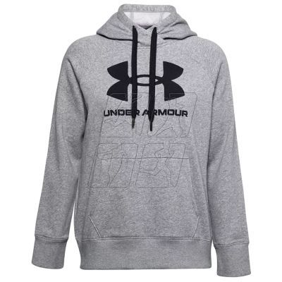 5. Bluza Under Armour Rival Fleece Logo Hoodie W 1356318-035 