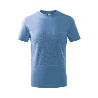 3. Koszulka Malfini Basic Jr MLI-13815 błękitny