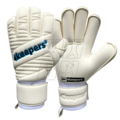 5. Rękawice bramkarskie 4Keepers Retro IV RF Jr S815005