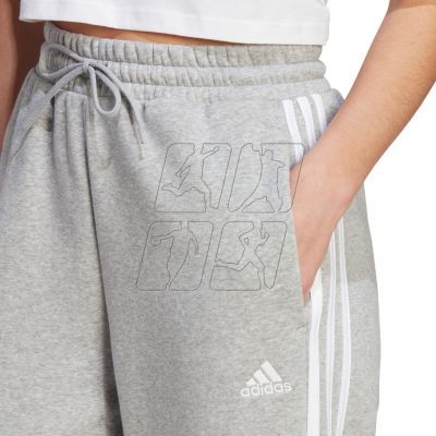 5. Spodnie adidas Essentials 3-Stripes Open Hem Fleece W IM0247