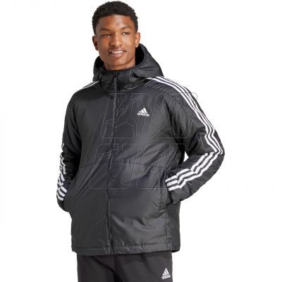 2. Kurtka adidas Essentials 3-Stripes Insulated Hooded M IN7194