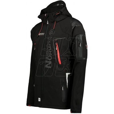 3. Kurtka Geographical Norway Techno Softshell  M WU6068-GN-BLACK