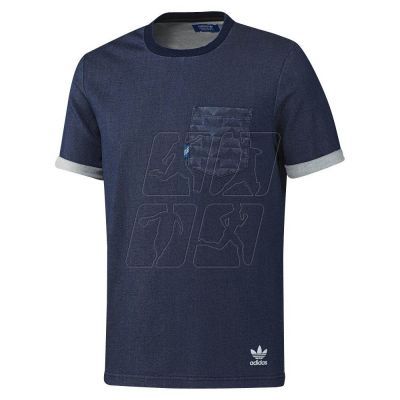 4. Koszulka adidas Originals FTD Tee Denim M AJ7720