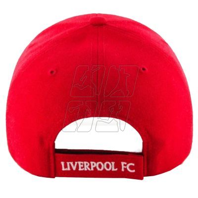 2. Czapka z daszkiem 47 Brand EPL FC Liverpool Cap EPL-MVP04WBV-RDB