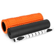 Zestaw wałków fitness roller pomarańczowy Spokey MIXROLL 929930