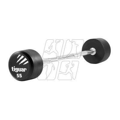 2. Barbell prosty tiguar PU 55 kg TI-WPBPU055