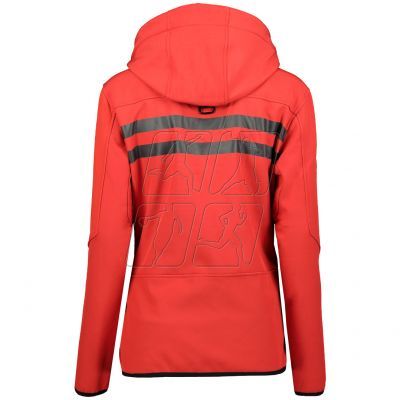 4. Kurtka outdoorowa Geographgical Norway Reine DB LADY 068 W WY2679F/GN/Red / Black