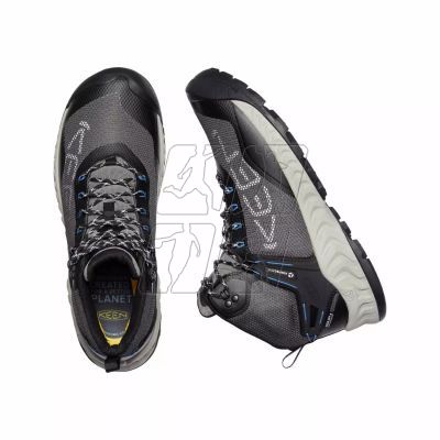 5. Buty KEEN NXIS EVO MID WP MAGNET/BRIGHT COBALT M KE-1026108