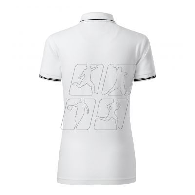 3. Koszulka polo Malfini Perfection plain W MLI-25300 biały