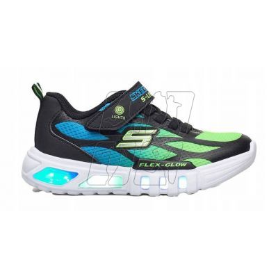 2. Buty Skechers S Lights: Flex-Glow-Dezlo JR 400016L-BBLM