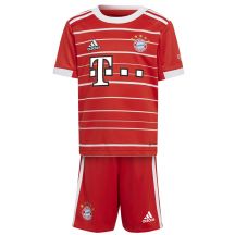 Komplet adidas FC Bayern Home Mini Jr H64102