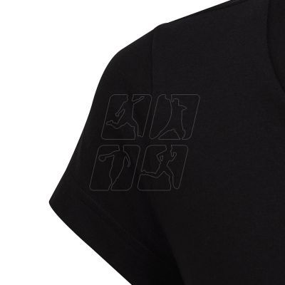 4. Koszulka adidas Dance Metallic Print Tee Jr HD4407