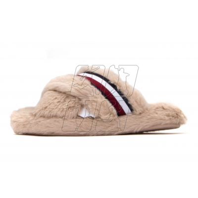 2. Kapcie Tommy Hilfiger Ful Cross Strap Home Slipper W FW0FW07551ABO