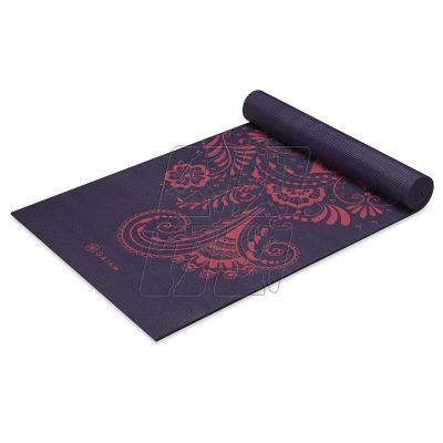 14. Mata do jogi Gaiam Premium Auabergine Swirl 6mm 62892