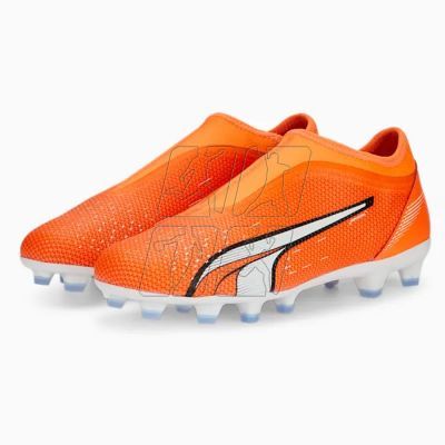 3. Buty piłkarskie Puma Ultra Match LL FG/AG Jr 107229 01