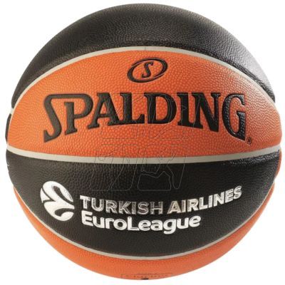 3. Piłka do koszykówki Spalding Euroleague TF-500 Ball 77101Z