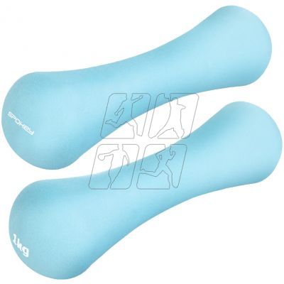 3. Zestaw hantli neoprenowych Spokey Bone 926520