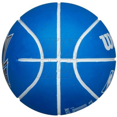 5. Piłka do koszykówki Wilson NBA Dribbler Dallas Mavericks Mini Ball WTB1100PDQDAL