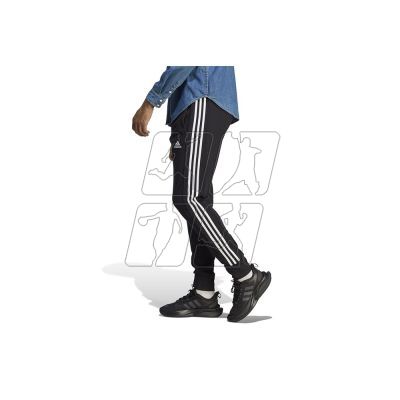2. Spodnie adidas Essentials French Terry Tapered Cuff 3-Stripes M HA4337