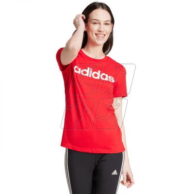 4. Koszulka adidas Loungewear Essentials Slim Logo Tee W IY9189