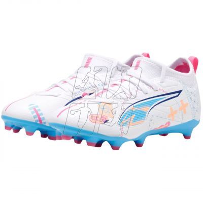 2. Buty piłkarskie Puma Ultra 5 Match Vol. Up FG/AG Jr 108065 01