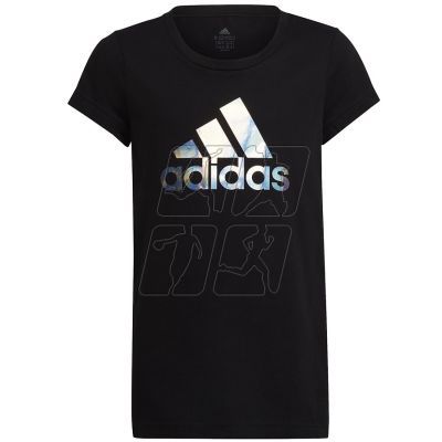 6. Koszulka adidas Dance Metallic Print Tee Jr HD4407