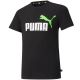 3. Koszulka Puma ESS+ 2 Col Logo Tee Jr 586985 86
