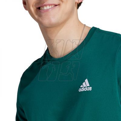 5. Koszulka adidas Essentials Single Jersey Embroidered Small Logo Tee M IJ6111