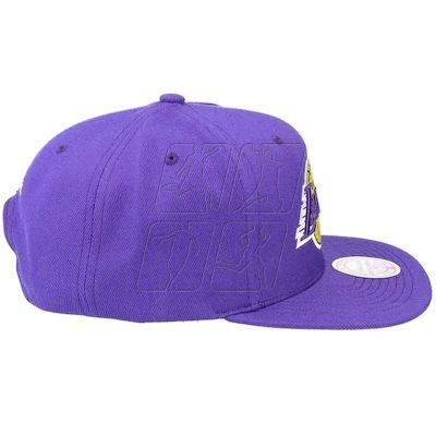 3. Mitchell &amp; Ness czapka z daszkiem NBA Los Angeles Lakers Top Spot Snapback Hwc Lakers HHSS3256-LALYYPPPPURP
