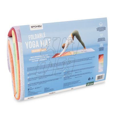 7. Mata podróżna do jogi Spokey Travel Yoga SPK-944217 