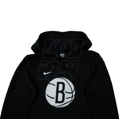 2. Bluza Nike NBA Brooklyn Nets Fleece Hoodie Jr EZ2B7BBMM-NYN