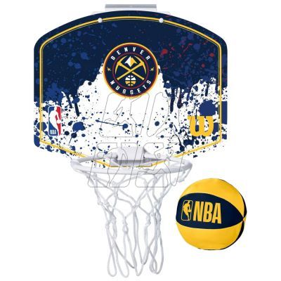 Tablica do koszykówki Wilson NBA Team Denver Nuggets Mini Hoop WTBA1302DEN