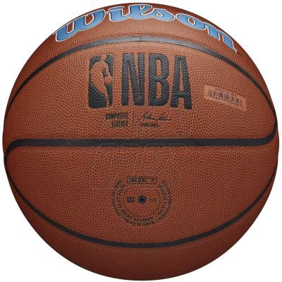 6. Piłka Wilson NBA Team Minnesota Timberwolves Ball WTB3100XBMIN