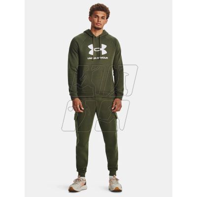 4. Bluza z kapturem Under Armour UA Armour Fleece Big Logo HD M 1379743-390