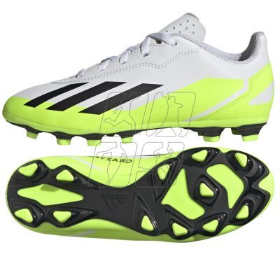 Buty piłkarskie adidas X Crazyfast.4 FxG Jr IE1588