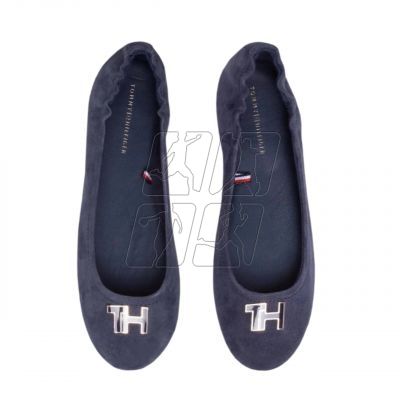 7. Buty Tommy Hilfiger TH Hardware Balerina W FW0FW04768